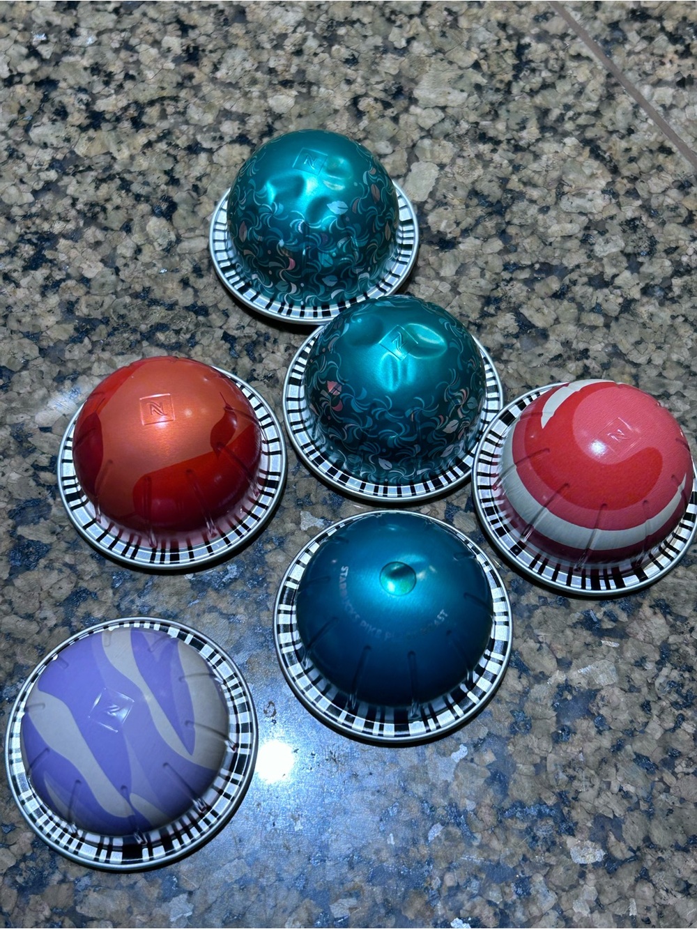 Assorted Nespresso Vertuo Coffee Capsules